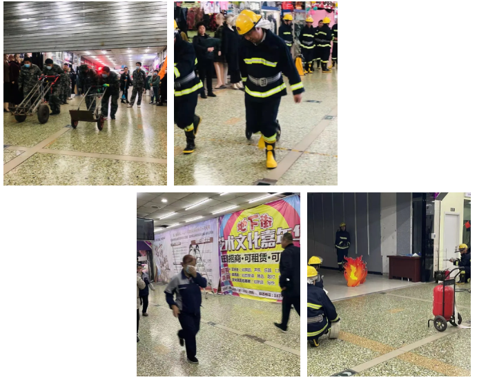 居安思危，防患未“燃”——月博商业开展消防应急逃生演练(图2)